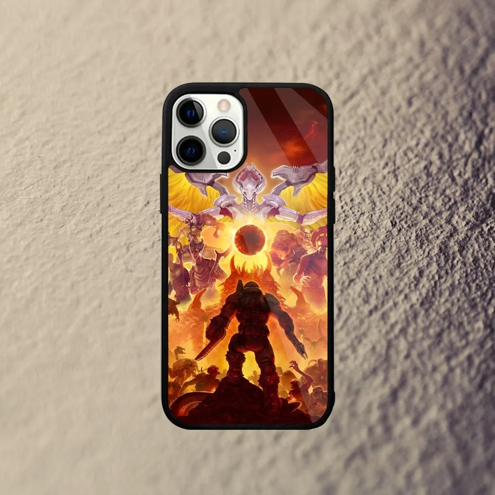 Чехол для телефона Game Dooms iPhone 15 14 13 12 11 Plus Pro Max Mini Magsafe с магнитной беспроводной