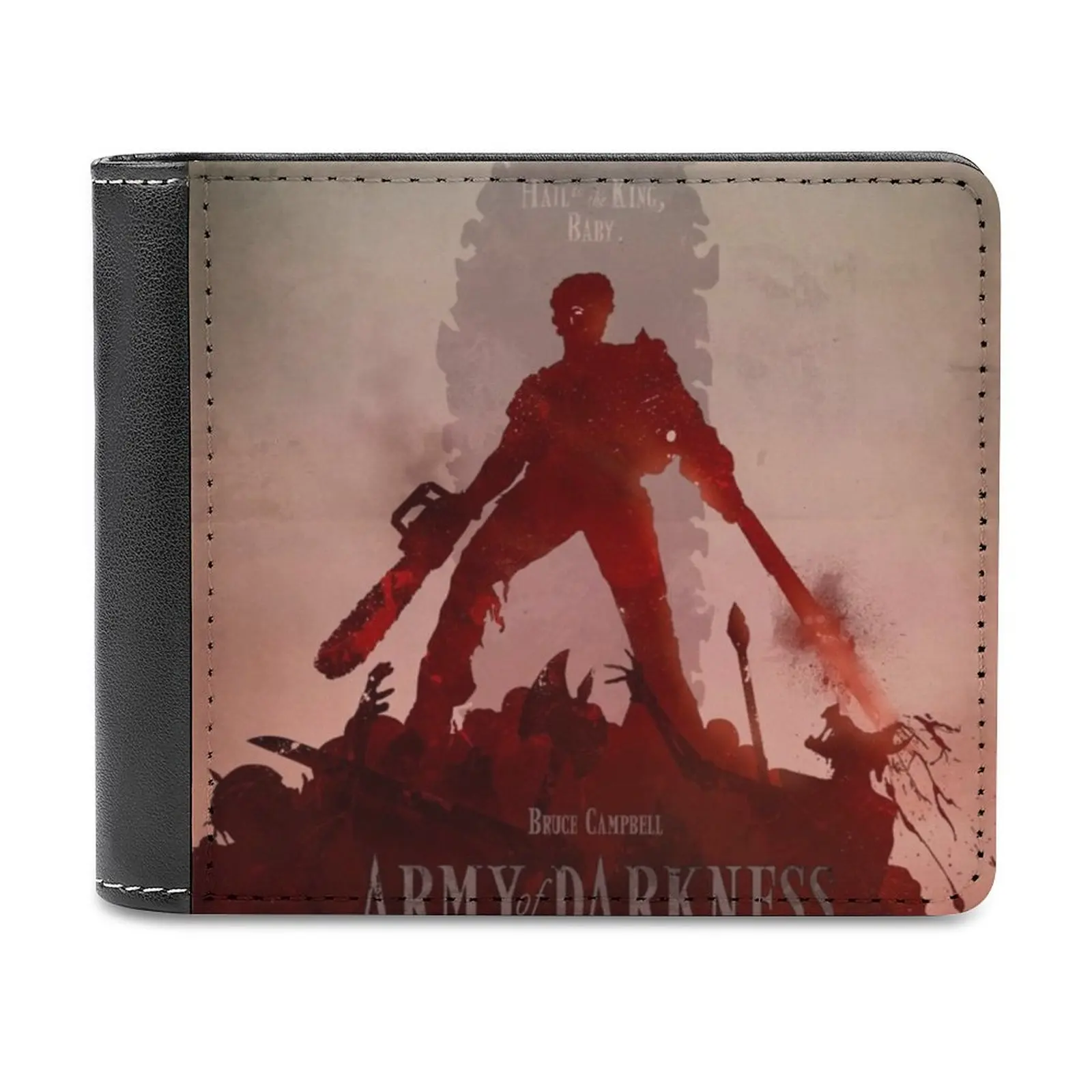 

Мужской кожаный кошелек в стиле милитари темноты, держатель для кредитных карт, короткий бумажник в стиле милитари темноты, сглаза, пепел, Уильямс, бумпаг