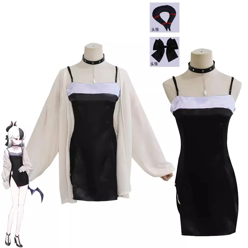 Платье Kayoko Onikata со свитером головной убор Аниме Синий архив косплей костюм