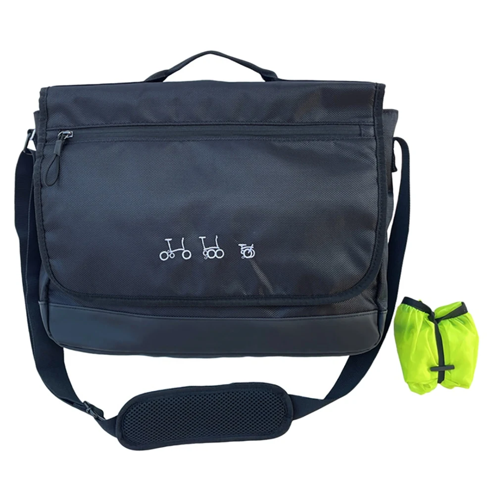 Bicycle Front Bag Bike Shoulder Bags for 3SIXTY Folding Accessories with Rain Cover Bag