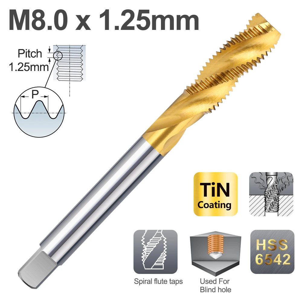 Метчик XCAN HSS 6542 M2-M12