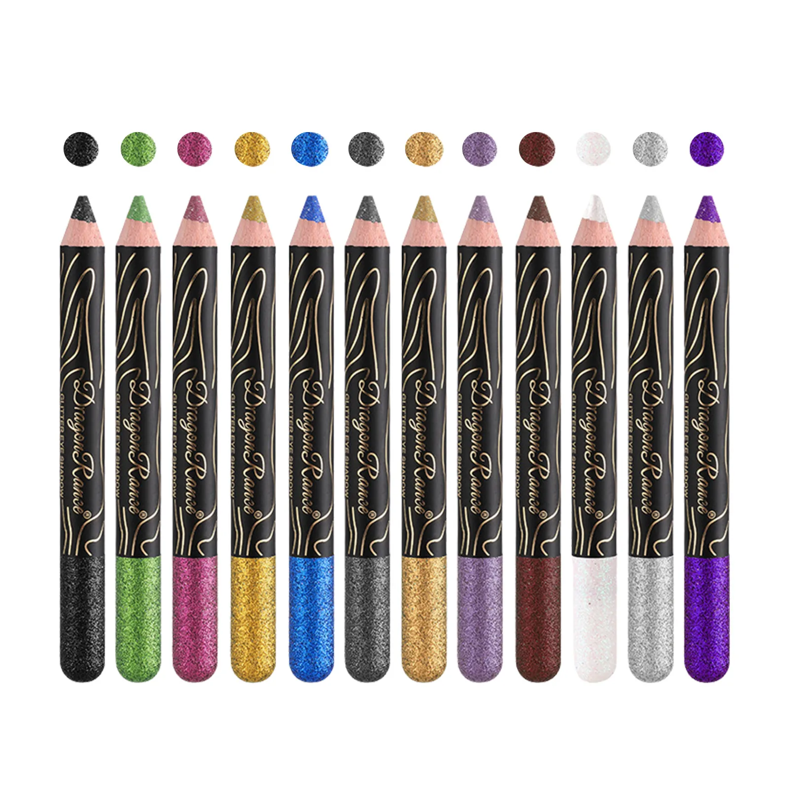 

Eyeshadow Stick12Pcs Eyeshadow Stick Set Warm To Cool Cream Shimmer Eyeshadow Pencil Crayon Waterproof Eyeshadow Pen Kit