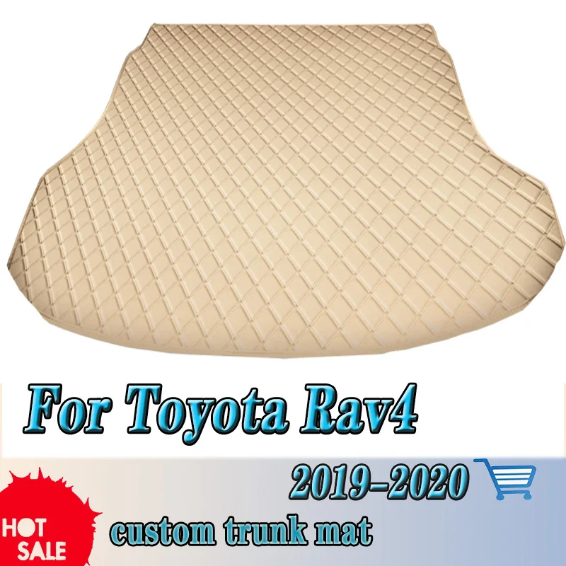 

Коврики для багажника Toyota Rav4 XA50 50 2019 2020, коврики для багажника, автомобильные аксессуары, водонепроницаемые защитные коврики