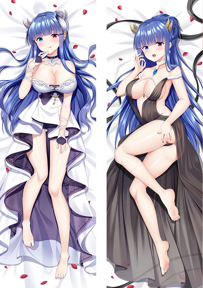 Чехол для аниме Azur Lane IJN Ibuki Luán Dakimakura из персиковой кожи с двухсторонним принтом