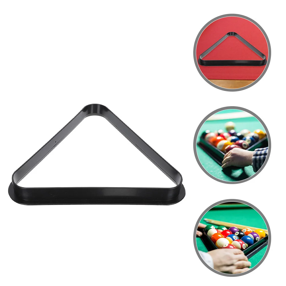 

Billiards Rack Games Balls Holders Triangle Frames Vintage Accessories Stand Pool Display Plastic Table Child Mini Tripod