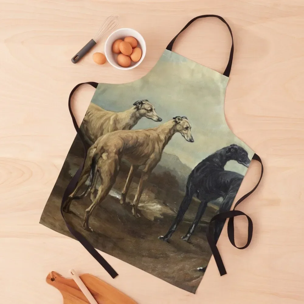 Хорты в пейзаже Фартук Униформа шеф-повара для мужчин Парикмахерский фартук