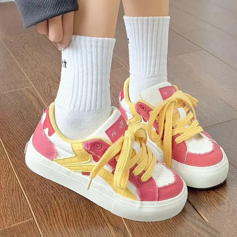 SHANPA Little Clean Fresh обувь для женщин однотонная женская повседневная кампуса и