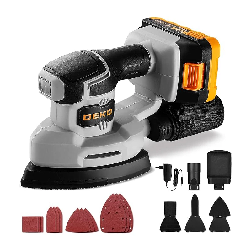 

DEKO Delta Sander Аккумуляторная шлифовальная машина 20 В