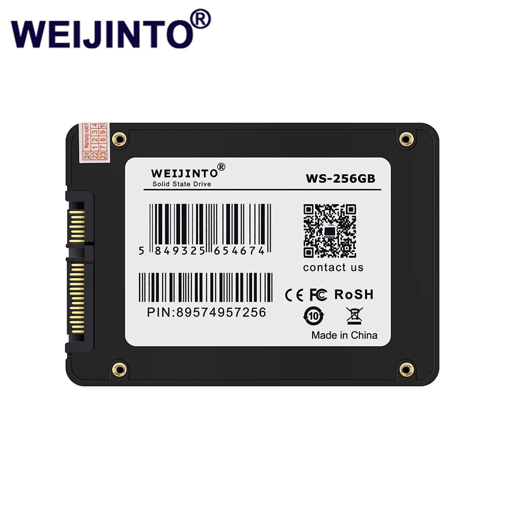 WEIJINTO SSD 60GB 120GB 240GB 2.5inch SATA3 III Internal Solid State Drive Hard Disk Disc 128GB 256GB for Laptop Desktop