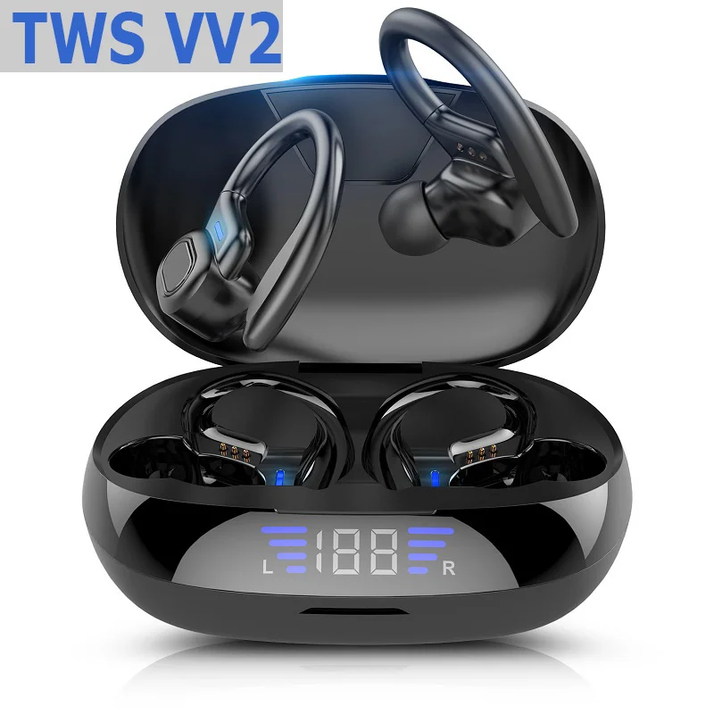 

TWS-гарнитура беспроводная с поддержкой Bluetooth 5,0 и трехзначным дисплеем