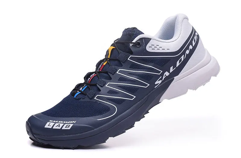 Original Salomon S LAB SENSE Men's Shoes Outdoor Jogging Sneakers Lace Up Athletic Salomon Speed Cross 15 Running Shoes