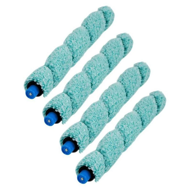 

Promotion!Brand New 4Pcs Floor Washing Robotic Cleaner Main Brush Replacement For Ilife W400 Floor Washing Robot Parts Accessori