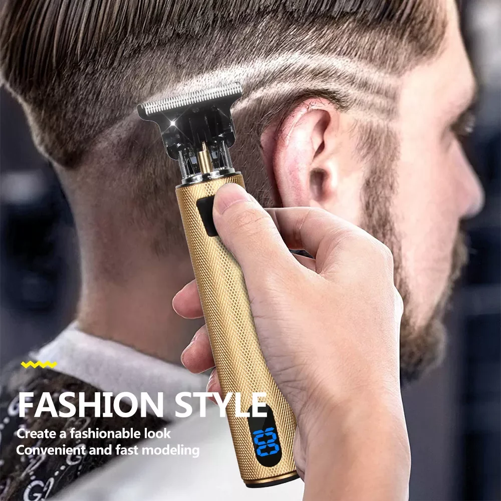 Hair Clipper Rechargeable Shaver Beard Trimmer Professional Men Hair Cutting Machine Beard Barber USB Cordless enlarge