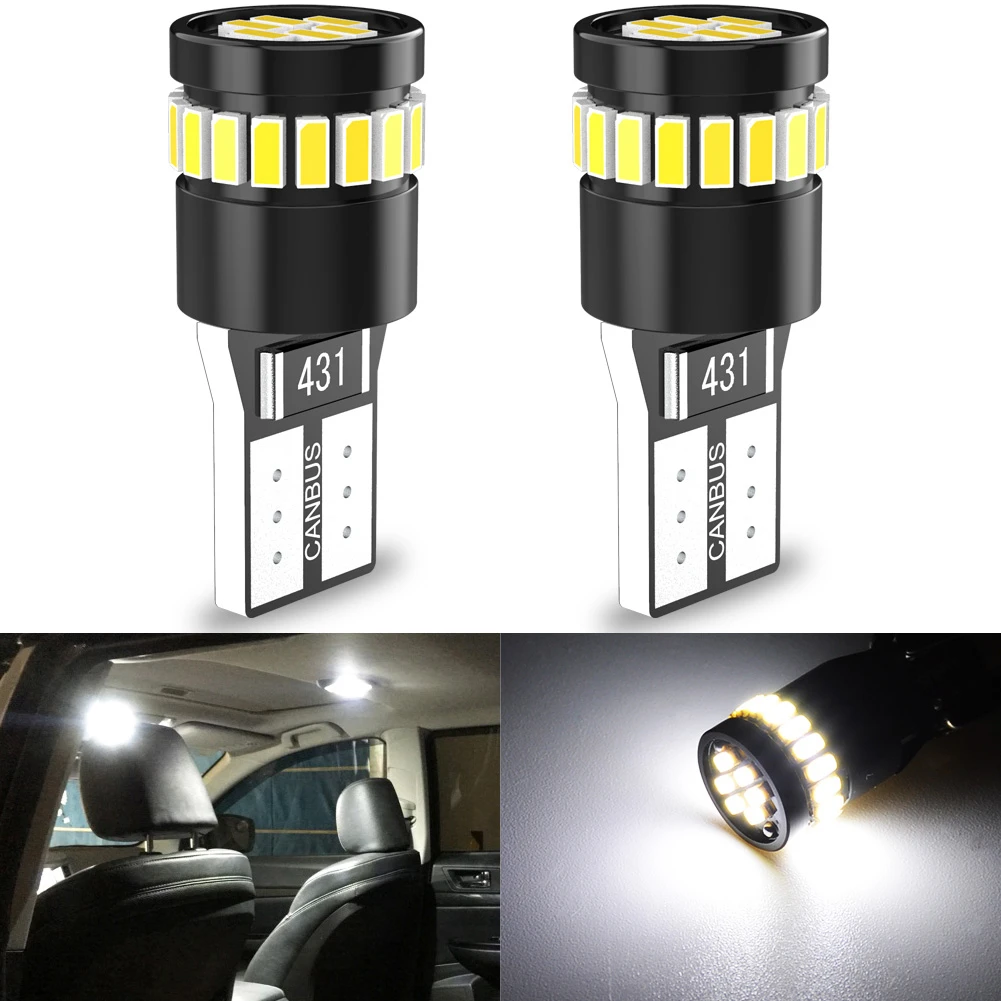 

Светодиодсветодиодный габаритные огни W5W T10 Canbus bubls 168 194 для Mercedes Benz W203 W205 W210 W212 W221 W124 W163 A, 2 шт.