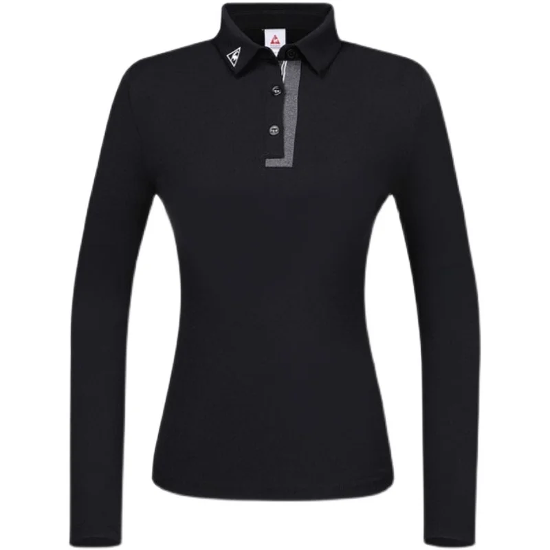 New GOLF ladies' long sleeve T-shirt slim, quick-drying and elastic slim Golf top