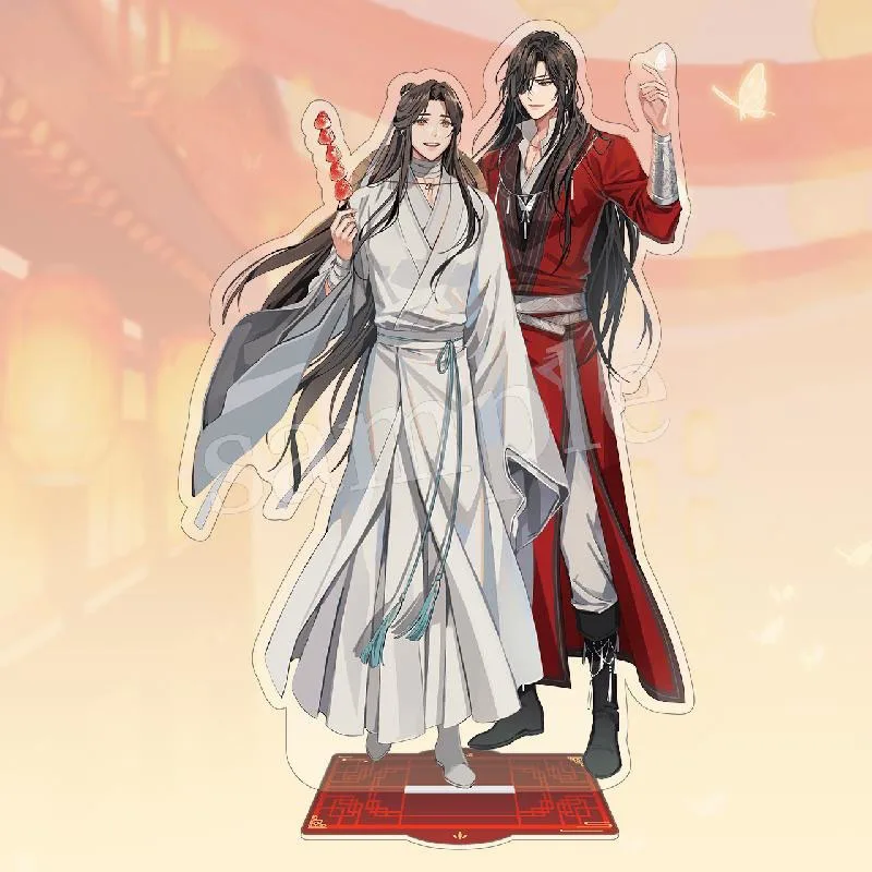 

Предварительная продажа Аниме Tian Guan Ci Fu Hua Cheng Xie Lian, двойная детская модель для косплея, двусторонняя настольная декоративная игрушка