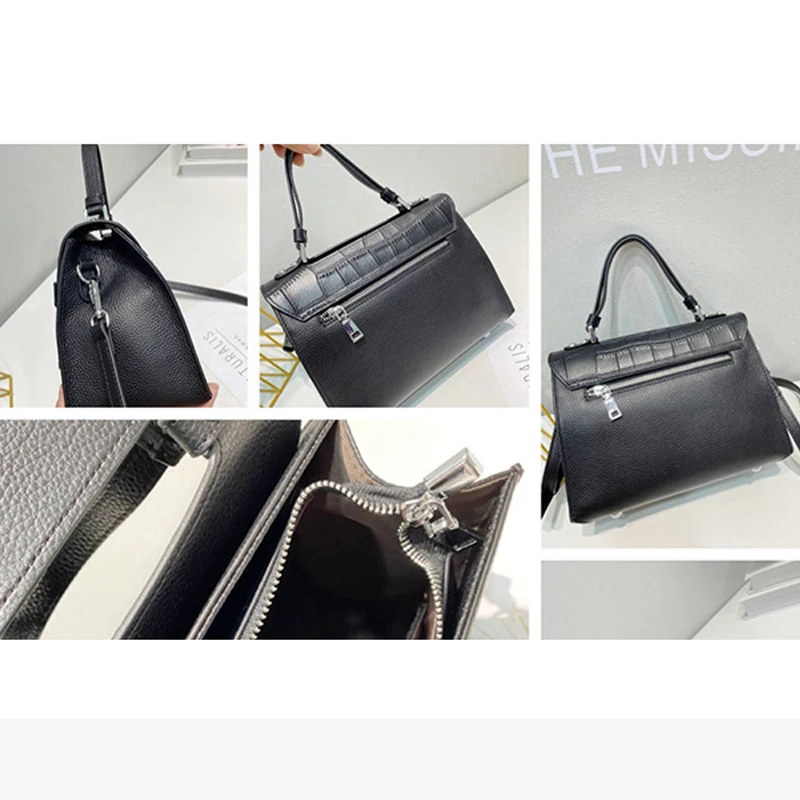 Новинка Лето 2021 легкая роскошная женская сумка-мессенджер из натуральной кожи с