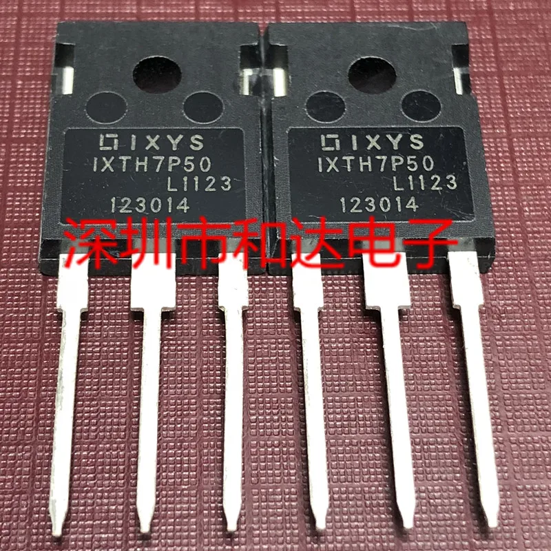 

(5 шт./партия) IXTH7P50 TO-247 500V -7A