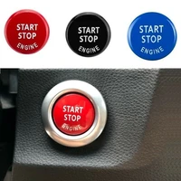 for bmw car engine start button replace cover one key switch button accessories for bmw 3 5 series e90 e83 x1 x5 x6