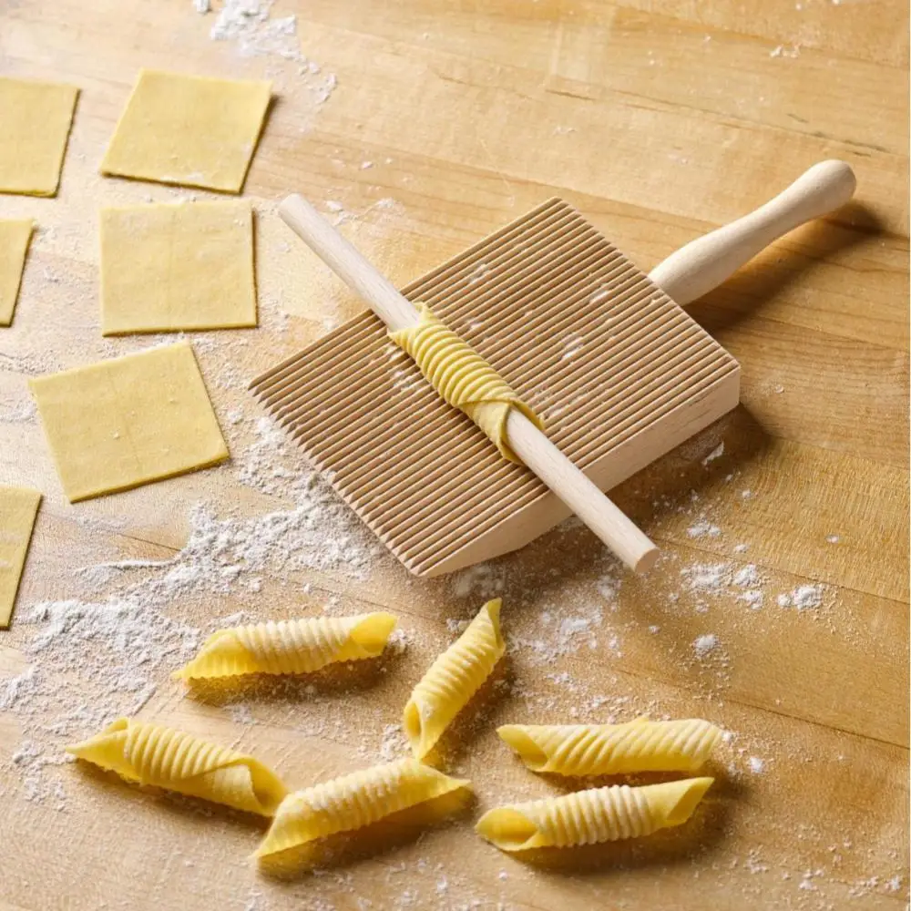 

Garganelli Board Wooden Table Kitchen Cooking Tools Practical Pasta Gnocchi Macaroni Board Making Kitchen Cooking Gadgets Wooden
