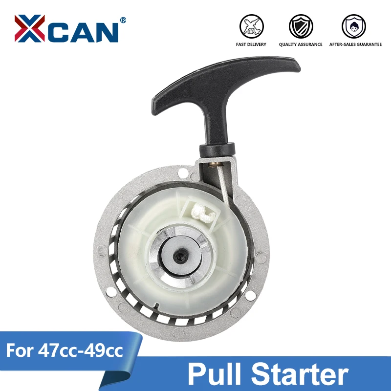 XCAN Тяговый Стартер Для 47cc-49cc 2-тактный Мини-выключатель Зажигания Мотоцикла