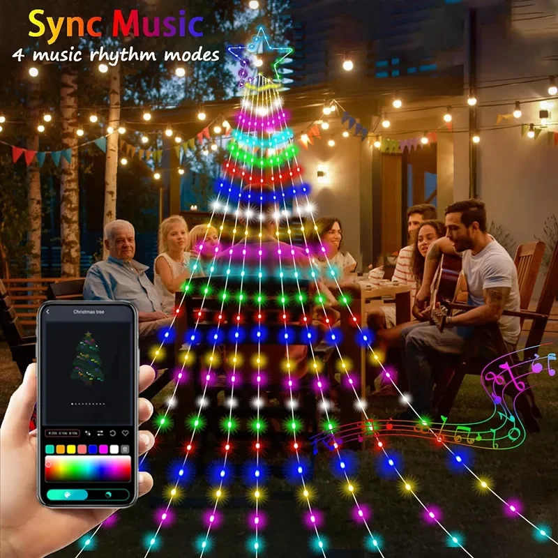 Умная гирлянда на рождественскую елку