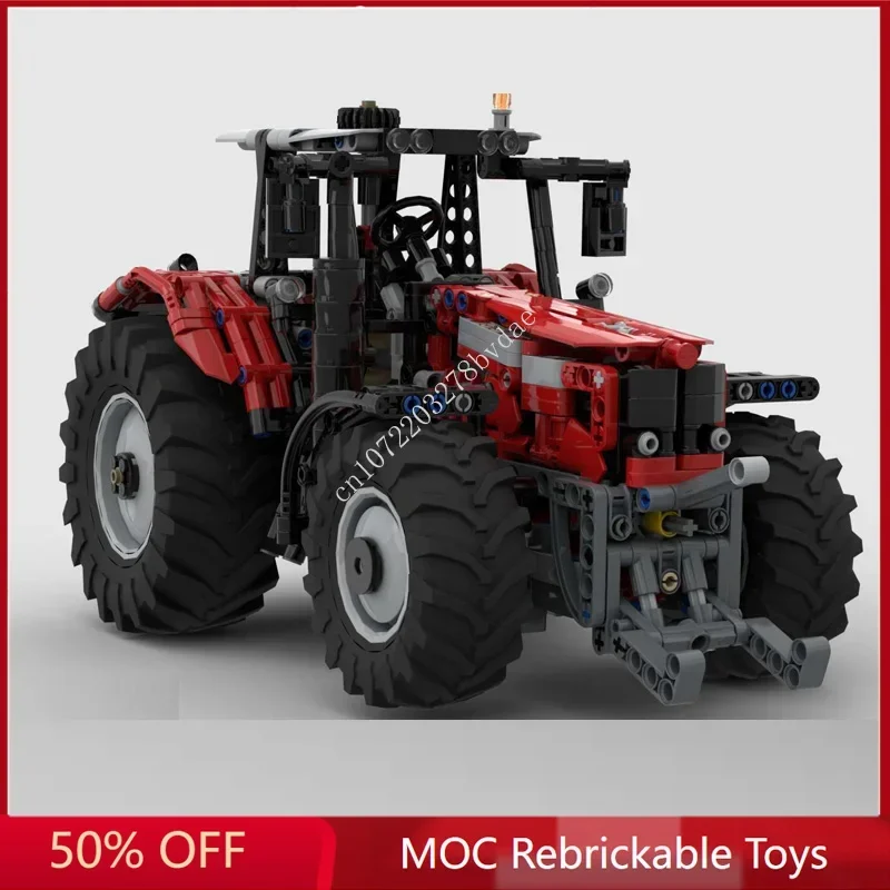 1137 шт. высокотехнологичный комбайн MOC модель грузовика строительные блоки