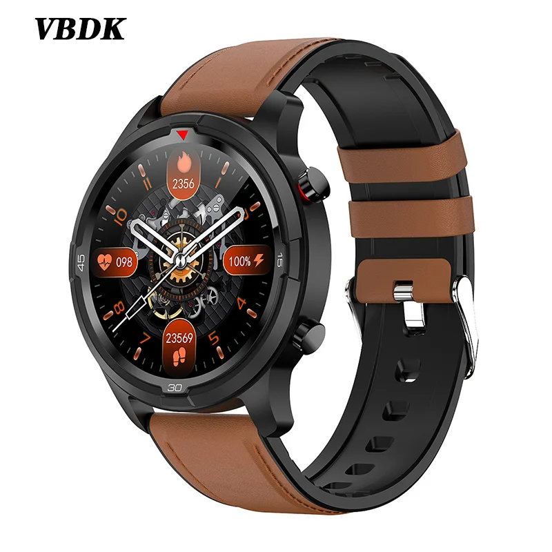 

Умные часы VBDK с Bluetooth, фитнес-трекер с пульсометром, измерением температуры тела и мониторингом здоровья, спортивные водонепроницаемые умны...