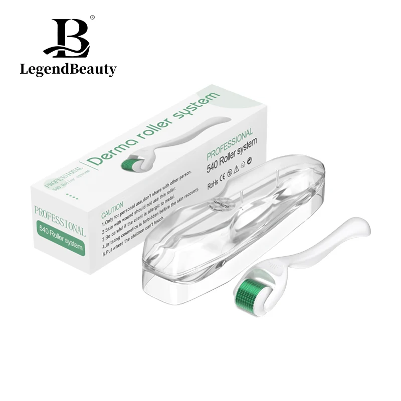 Микро-игла 540 ролик для роста волос и бороды 0 3 мм Дерма-ролик ухода за кожей