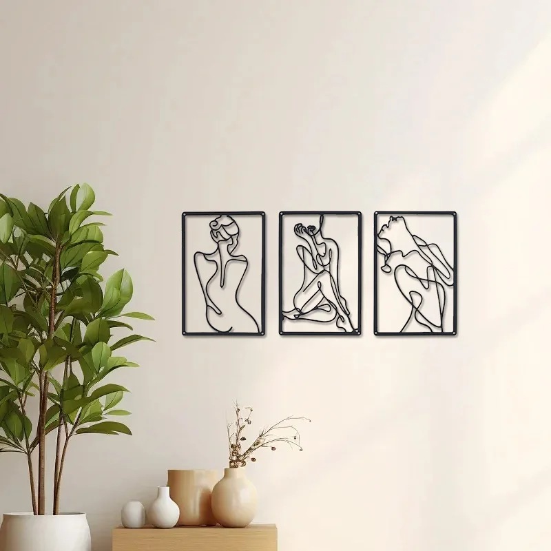 3 шт. декоративные линии для ванной комнаты