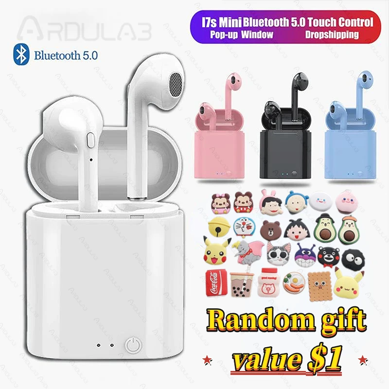 

i7s Mini TWS Wireless Bluetooth Earphone 5.0 Stereo Earbuds Headset With Charging Box For All Smart Phone наушники беспроводной