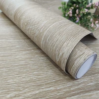 235m wood grain stickers vinyl self adhesive film for wardrobe table closet furniture waterproof pvc wallpaper home decor