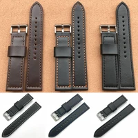 new universal writst watch band leather strap fashion hot watch srtap durable watch belt unisex 18202224mm