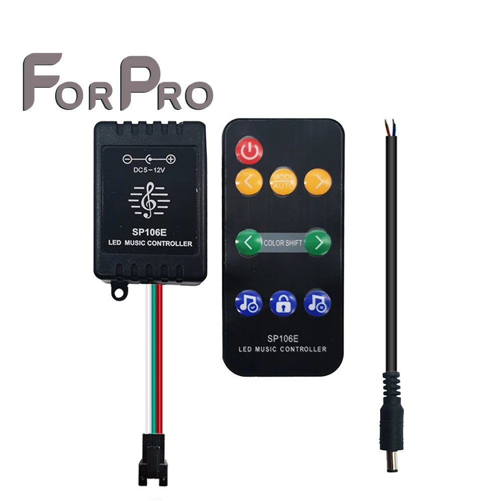 

RGB-контроллер SP106E для светодиодных лент forpro