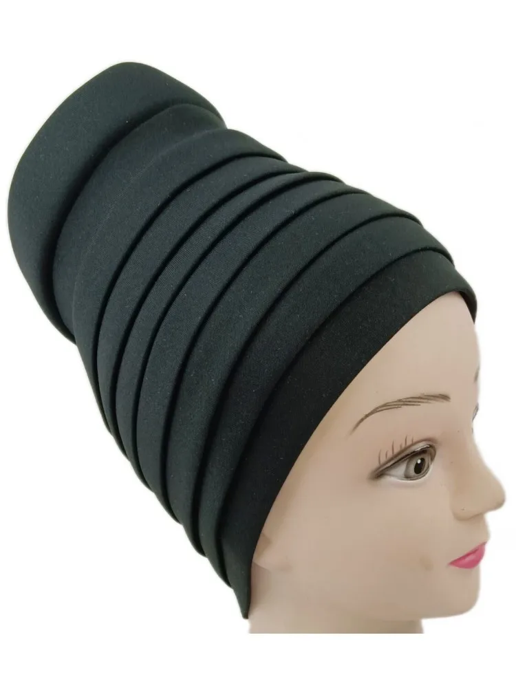 

Abayas Muslim Turbans For Women Full Cover Inner Plain Hijab Caps 2022 New Fashion Casual Fold Islam Ramadan Muslim Bonnet Hats