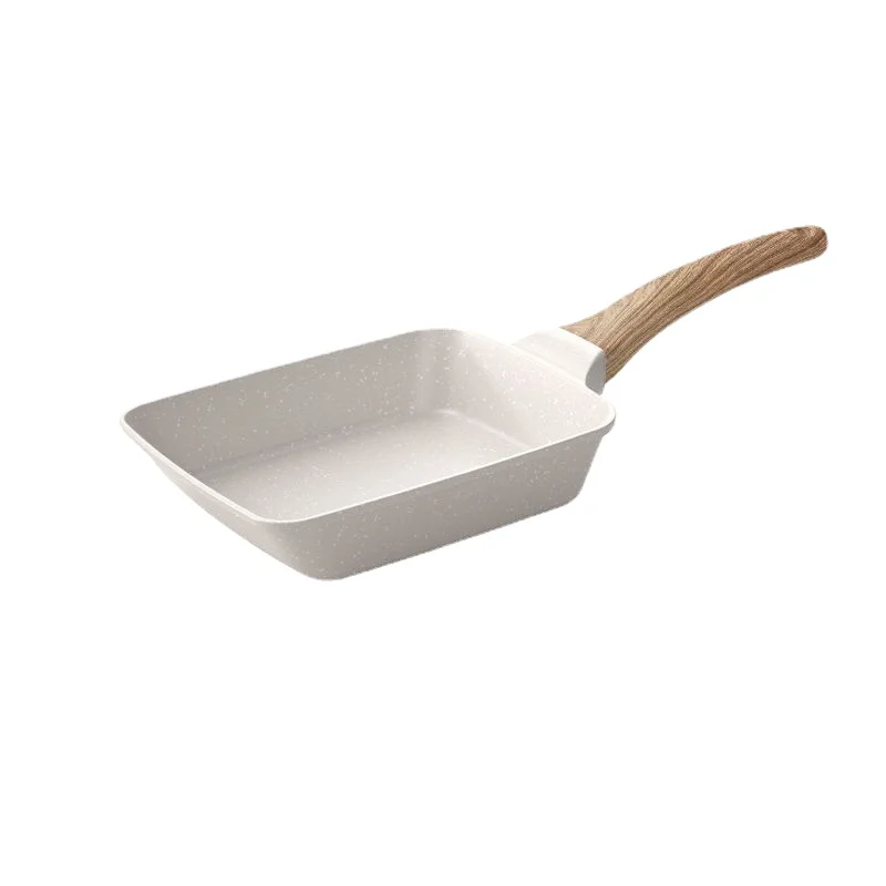 

Non-stick Tamagoyaki Pan for Cooking Eggs Omelets Rice and More - Japanese Style Square Shape for Home Use - Compatible
