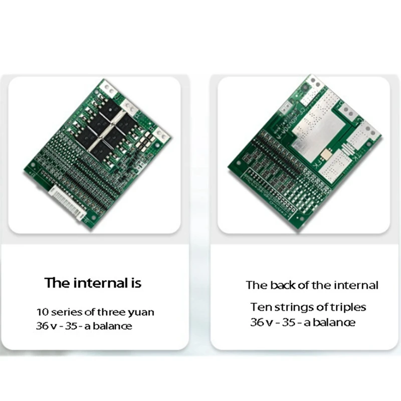 

Bms 10S 35A 36 В 18650 литиевая батарея Зарядка балансировочная плата защита от короткого замыкания электрический велосипед с балансом