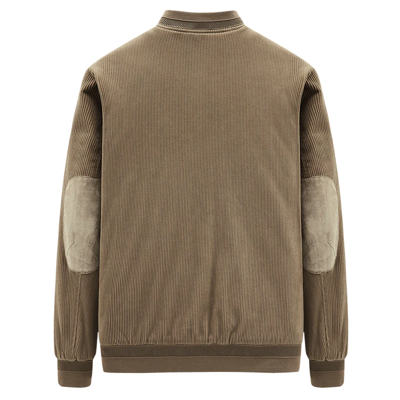 2022 Men Winter Military Motorcycle Bomber Jacket Thick Retro Corduroy Warm Streetwear Business denim Parkas Coats Male Clothes