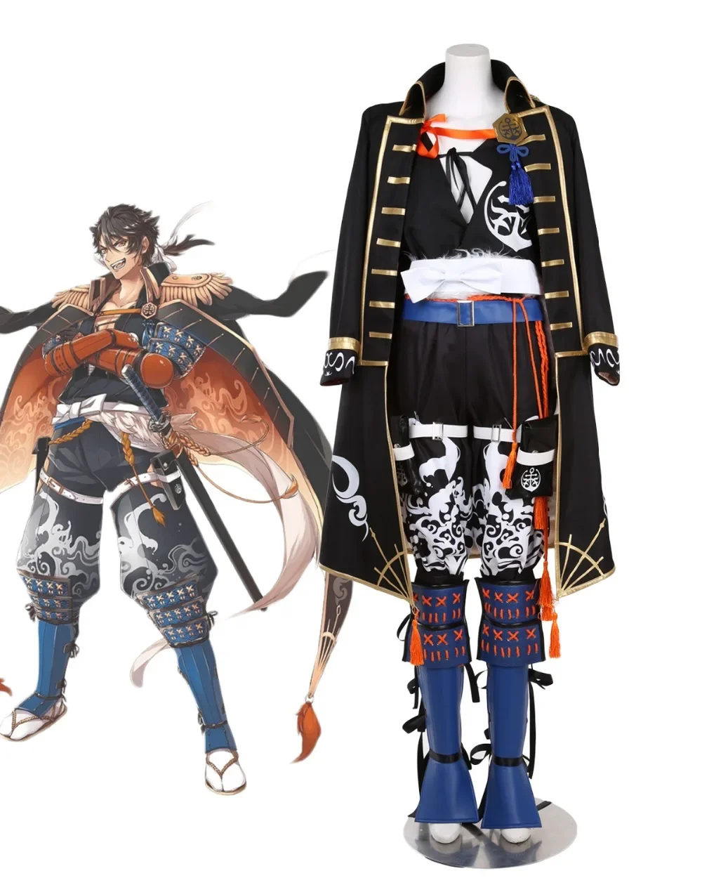 Фото Mutsunokami Yoshiyuki Косплей Костюм Touken Ranbu Косплей Костюм Киваме на заказ №1