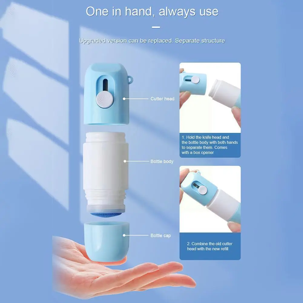 

2 в 1 термальная бумага данные жидкость важный счет курьерские данные изменение ножа портативный инструмент конфиденциальности с N9n0