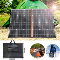 200w 150w solar panel foldable kit complete 12v portable battery charger 20a solar controller for rv car camper home outdoor