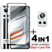 for realme gt neo3 5g tempered glass 6 7 inch 2 5d full cover screen protector realme gt neo3 glass for gt neo 3t 3 2 lens film