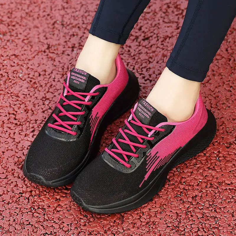

Women's High Sports Shoes Big Size Woman Sneakers Luxury Brand Large Platform Sneakers Sport Woman Running Tenis Running Tennis