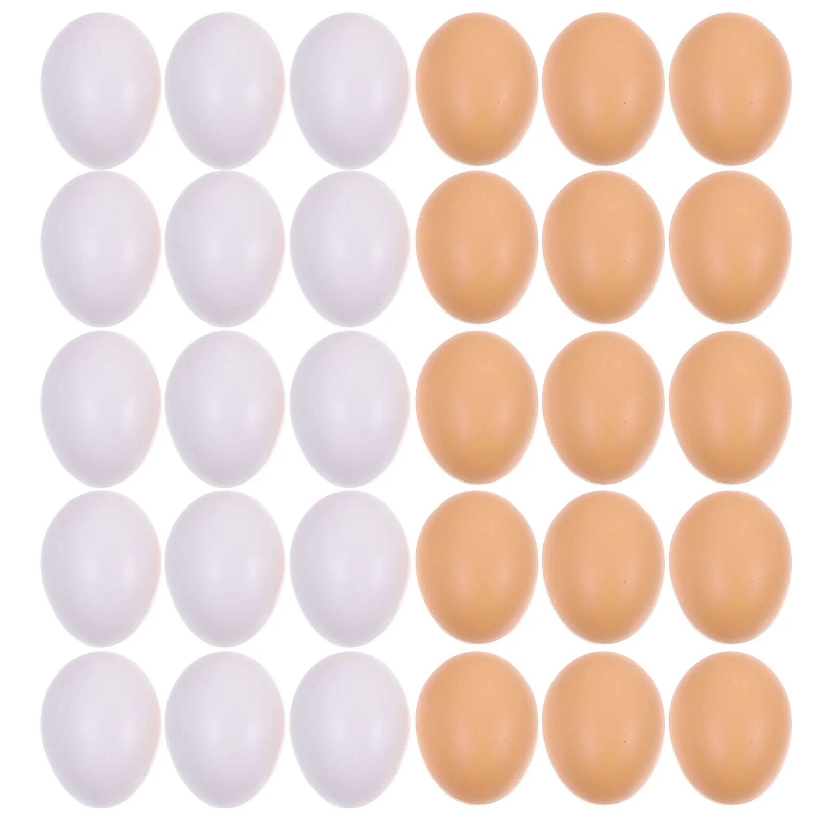 

Eggs Easter Egg Diy Fake Chicken Painting Party Crafts White Artificial Simulation Surprise Blank Craft Toy Toys Decorating