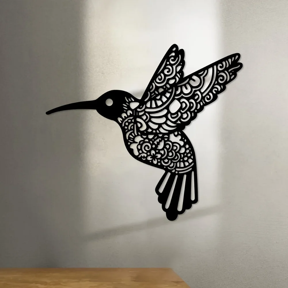 Изысканное украшение для дома из железа Колибри украсит вашу спальню и прихожую