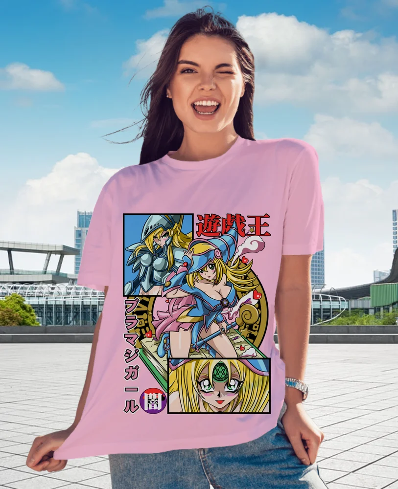 Фото Maga osкура футболка Yu-Gi-Oh Chica Kawai Waifu Девушка Аниме подарок рубашка все размеры №3
