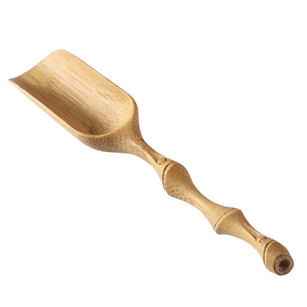 

Hand-made Carved Tea Spoon Bamboo Crafts Tea Scoop Shovel Tea Set Accessory