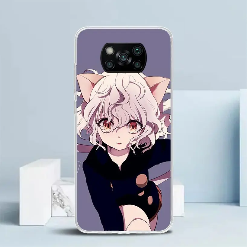Huner X-Hunters Nephelpito Soft Cover для Xiaomi Poco X7 X6 X5 Pro X4 X3 Nfc Phone Case F6 F5 F4 Gt F3 M5S M5 M4 M3 Чехлы с принтом