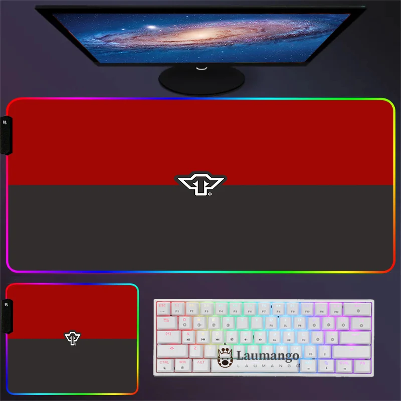 

Коврик для мыши RGB Fantech Ux3, светящийся коврик для мыши с проводной подсветкой, игровые аксессуары, коврик, большой размер Xxl