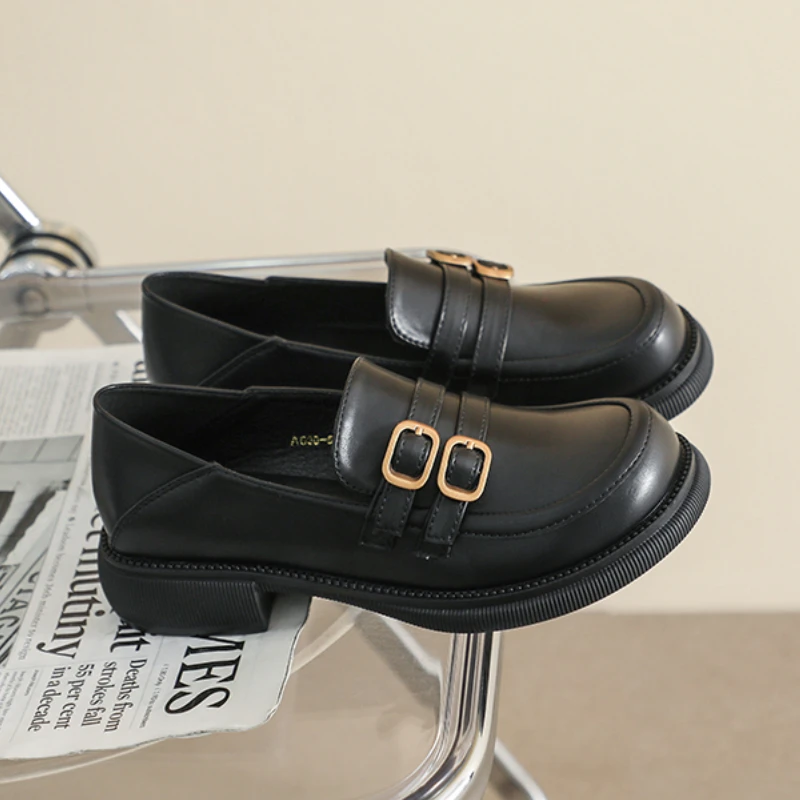 Casual Loafer Shoes Woman British Style College Student Girls Casual Slip Flats Shoes Female Feetwear Women Sandals Women Shoes